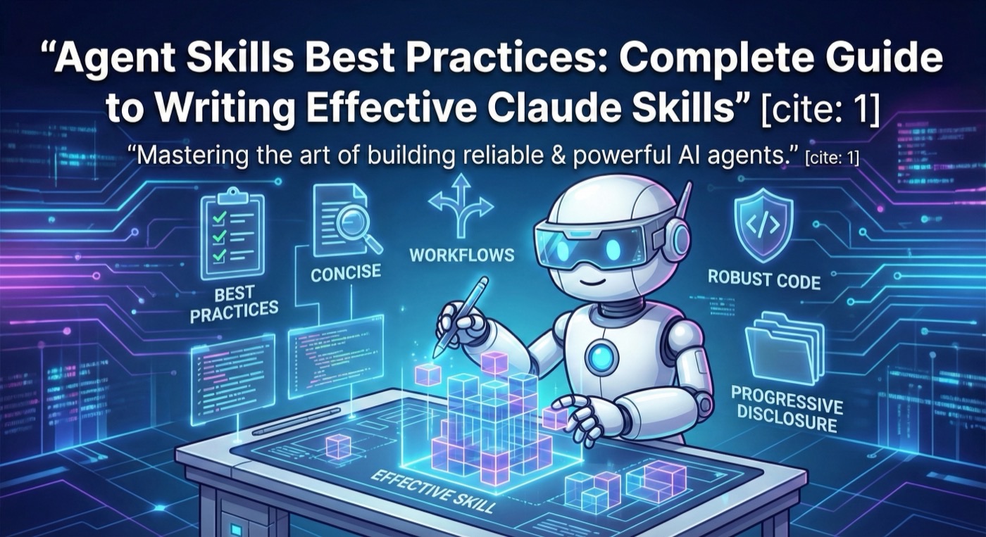 Agent Skills Best Practices: Complete Guide to Writing Effective Claude Skills