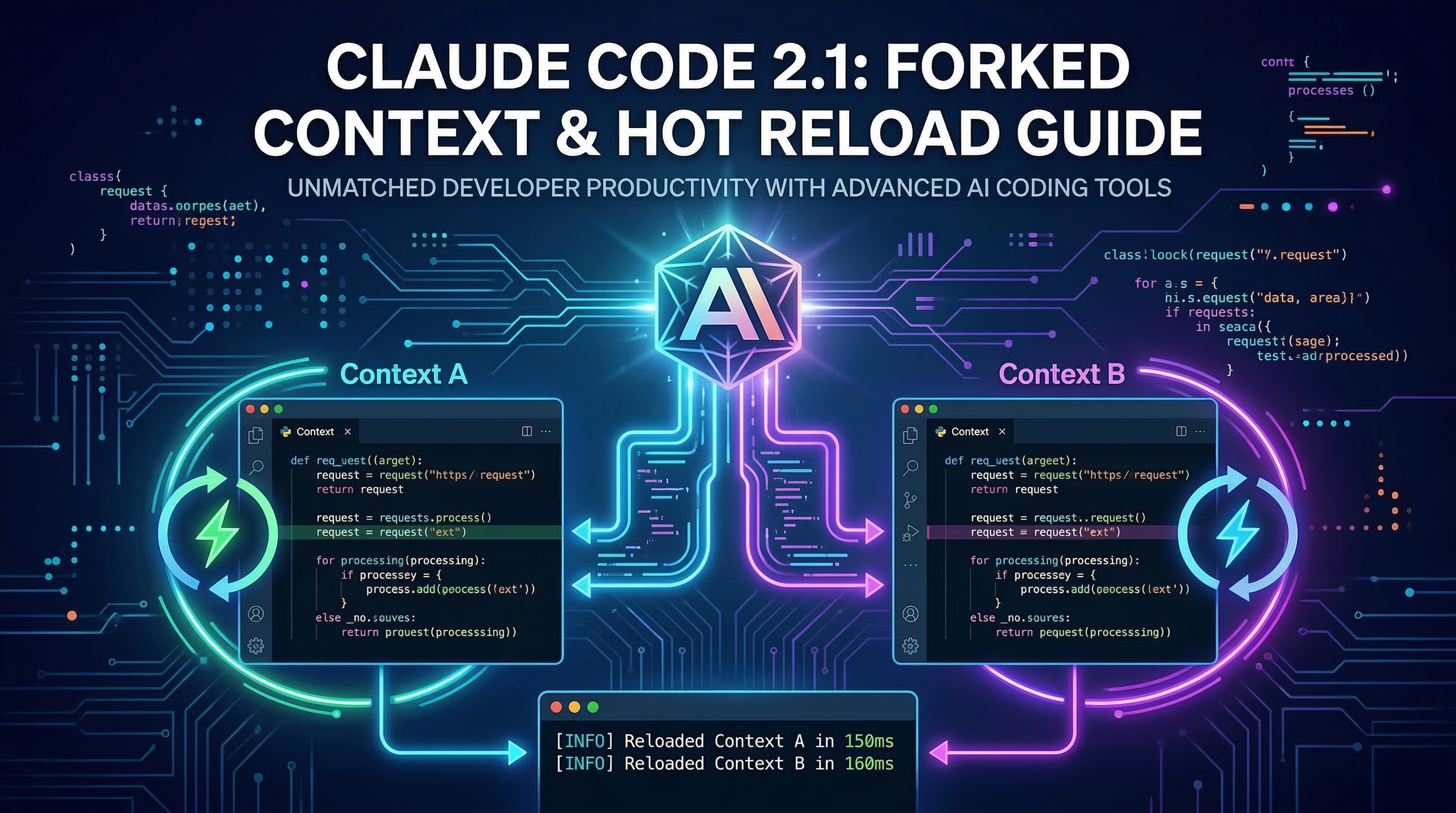 Claude Code 2.1: Forked Context, Hot Reload & Custom Agents Guide