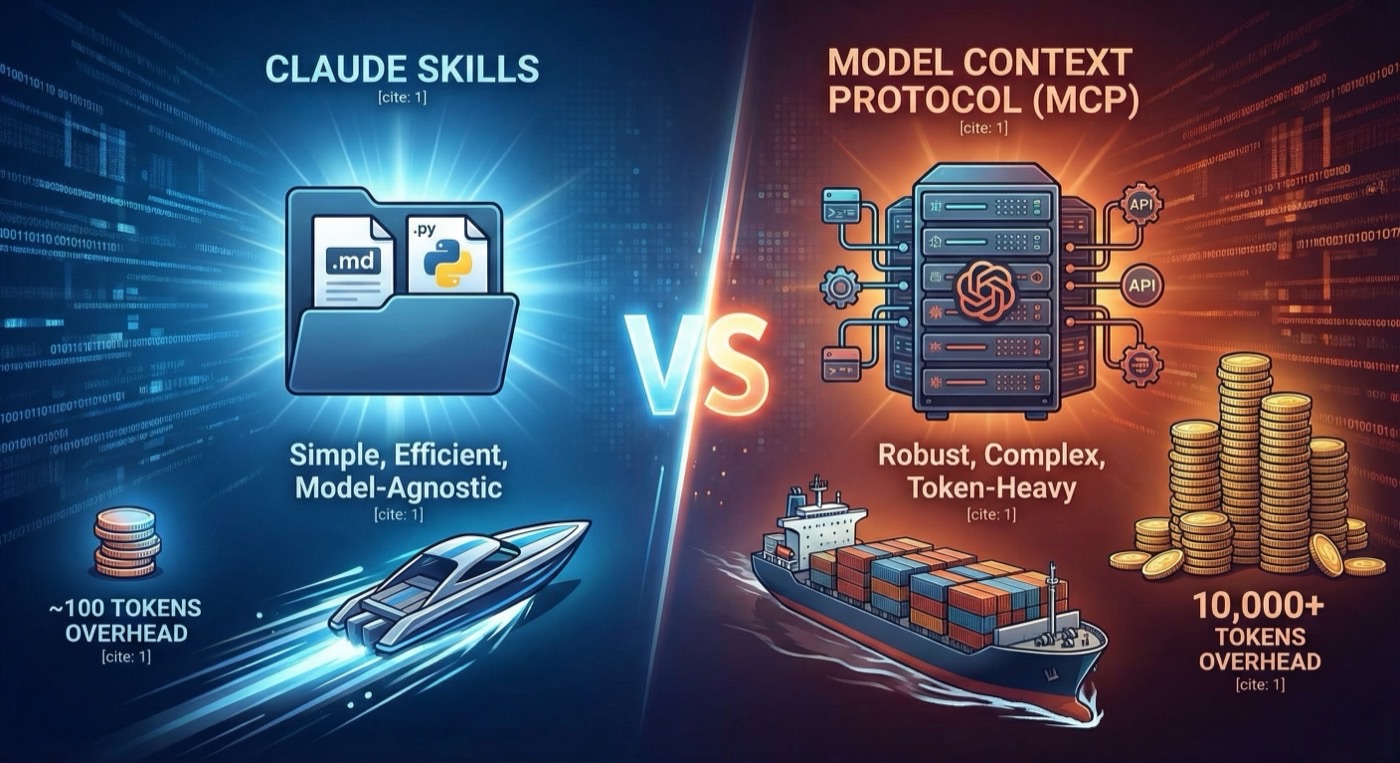 Claude Skills vs MCP: Why Skills Could Be a Bigger Deal Than the Model Context Protocol